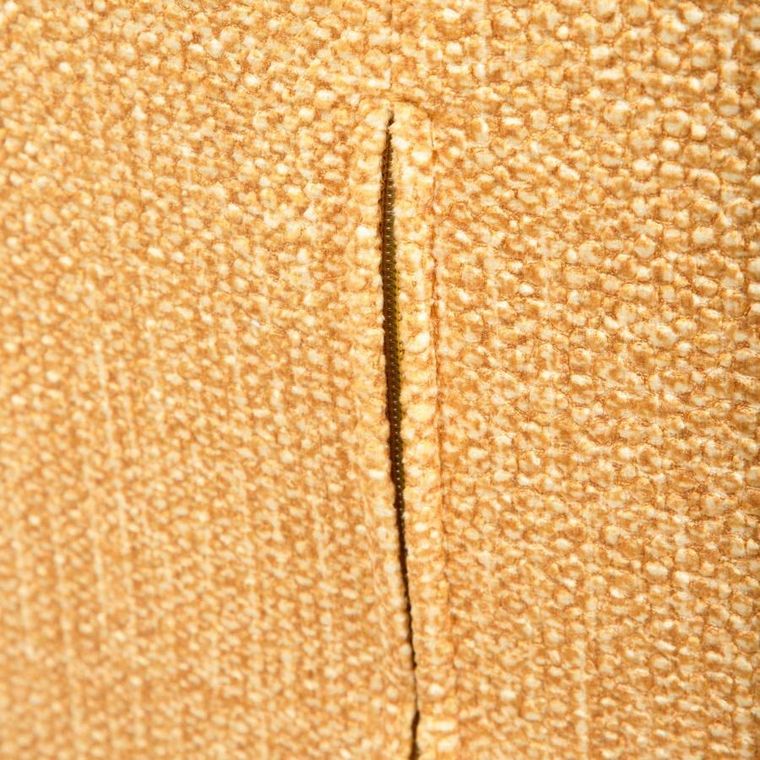 Homla, Moss Pop, Fotel w tkaninie musztardowy, 72-73-96 cm, 882857