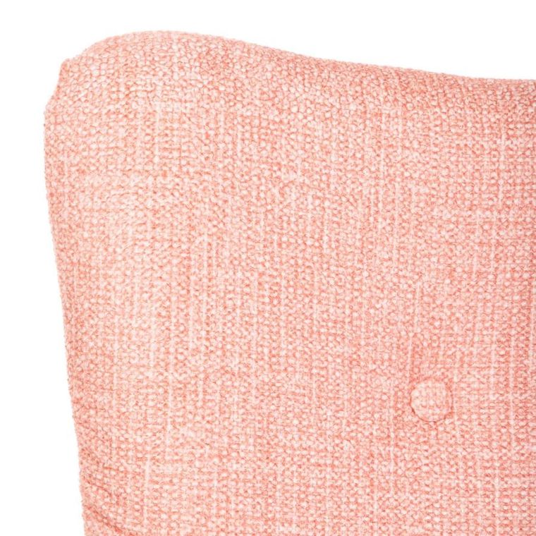 Homla, Moss Pop, Fotel w tkaninie różowy, 72-73-96 cm, 882833