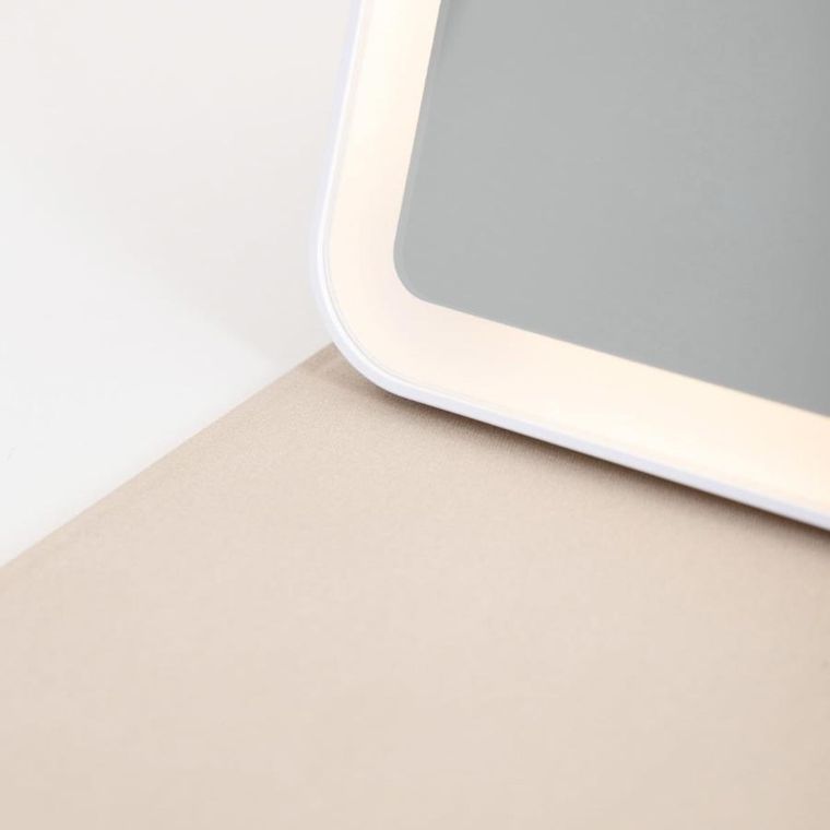 Homla, Narave, lusterko podświetlane, beżowe, 20-23-1,5 cm