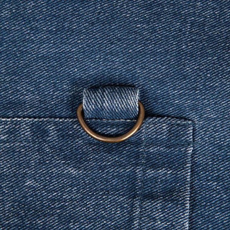 Homla, Nash, fartuch kuchenny, jeansowy, 60-80 cm, 740930