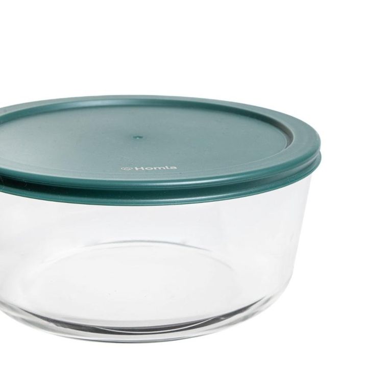 Homla, Norah, pojemnik, okrągły z pokrywką, 19 cm