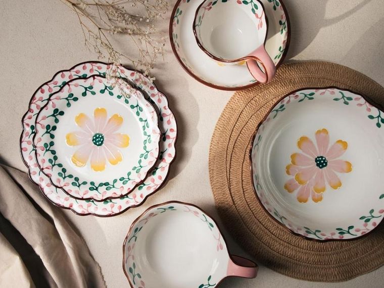 Homla, Noya, talerz, deserowy, 21 cm