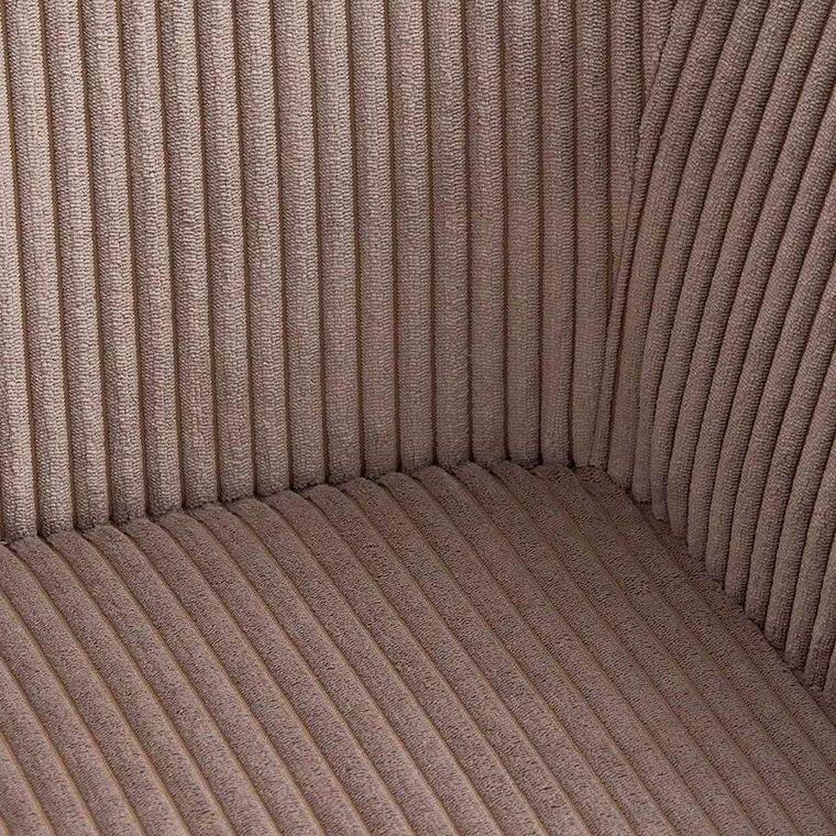 Homla, Pema, krzesło, sztruksowe brązowe, 56-60-82 cm