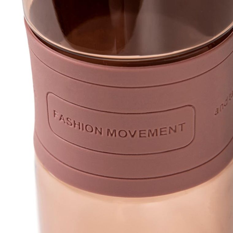 Homla, Poppie, butelka, różowa, 0,6l