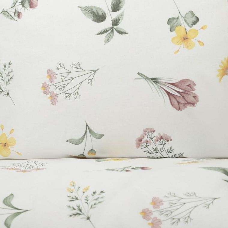 Homla, Prima, Pościel bawełniana w kwiaty 200-220 cm