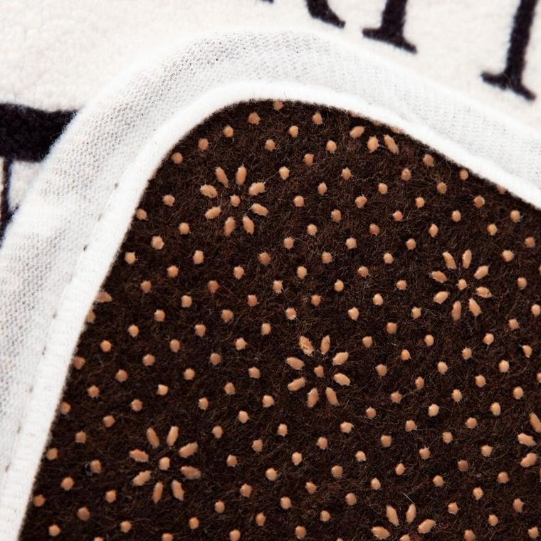 Homla, Puella, dywanik łazienkowy, z mikrofibry półokrągły, 50-80 cm