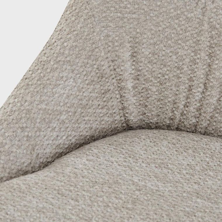 Homla, Quercia, krzesło, beżowe, Retro Bliss, 56-48-85 cm