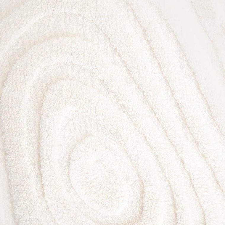 Homla, Raul, koc puszysty ze strukturalnym wzorem ecru, 150-200 cm