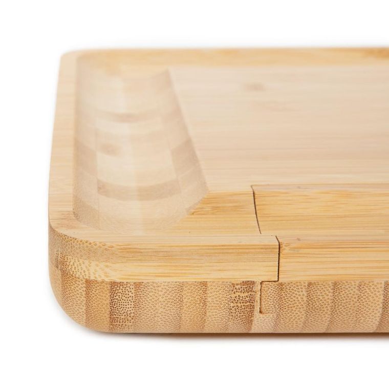 Homla, Rumi, deska do serwowania z 4 nożykami, 32-32 cm