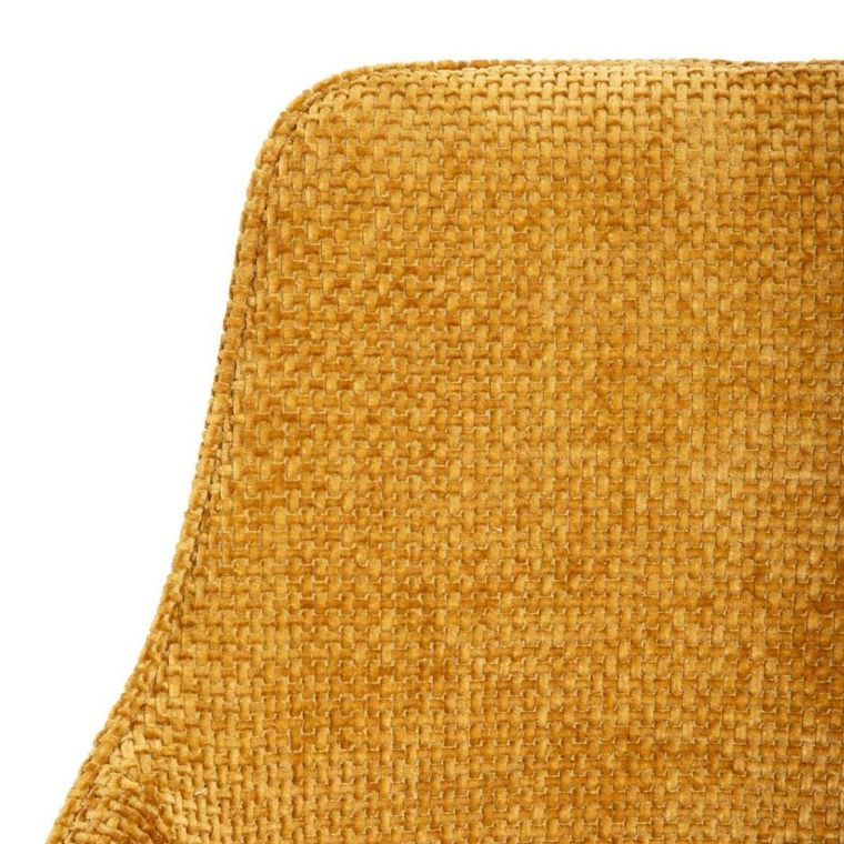 Homla, Satori Pop, krzesło, musztardowe, 58-62-79 cm