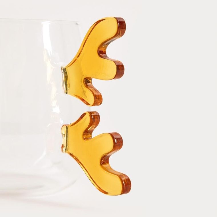 Homla, Strano, szklanka, z uchem w kształcie rogów, 0,48l