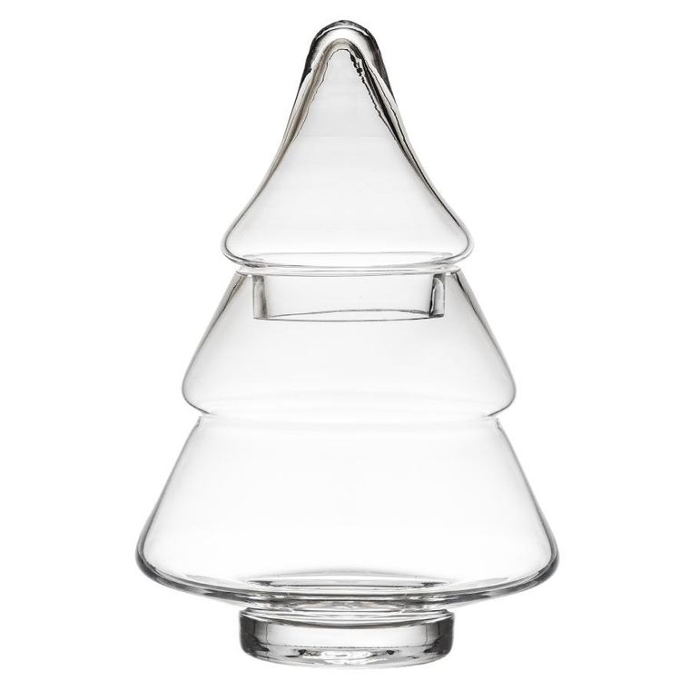 Homla, Tinsel, choinka, szklana, 39-25 cm