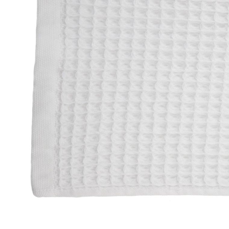 Homla, Vaffel, ręcznik, biały, 70-130 cm
