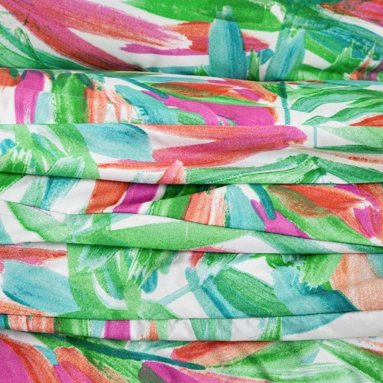 Homla, Verdera, pościel, z mikrofibry w liście, 200-220 cm