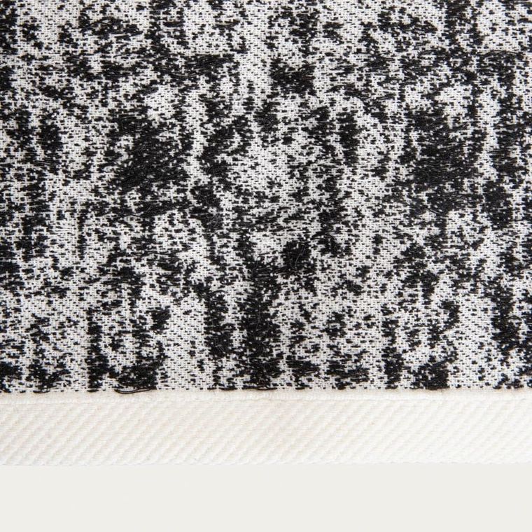 Homla, Viola, ręcznik, biało-czarny, 70-130 cm