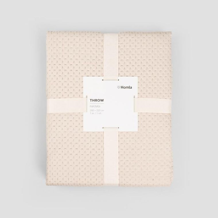 Homla, Zemi New, narzuta, beżowy, 200-220 cm, 736735