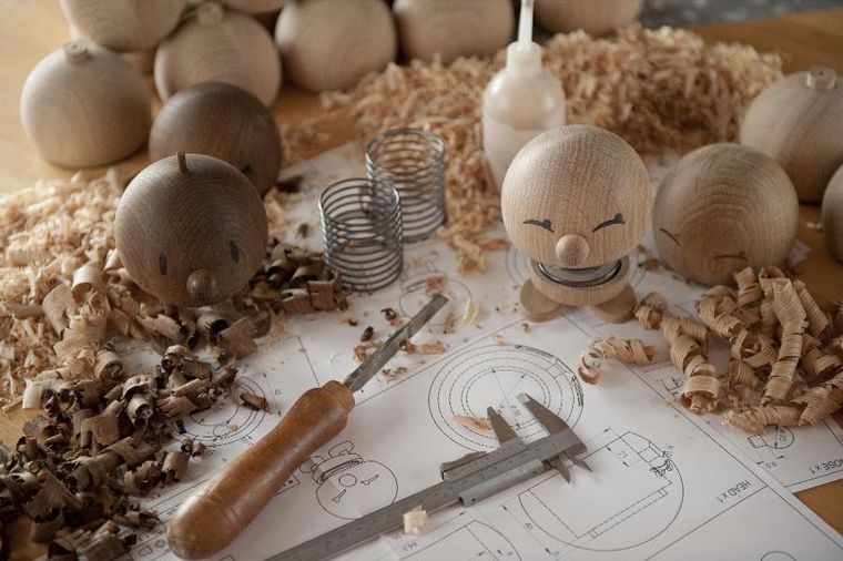 Hoptimist, Bimble, figurka, rozmiar L, Oak