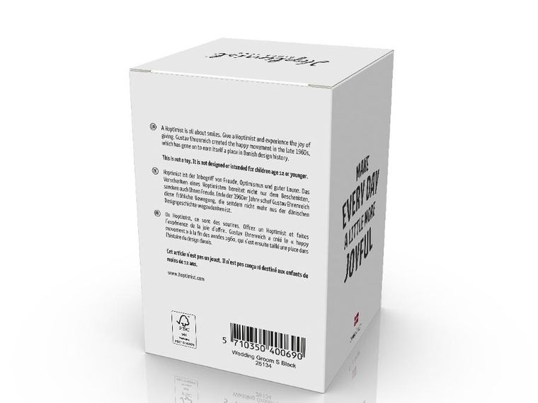 Hoptimist, Wedding Groom, figurka, black, 26134