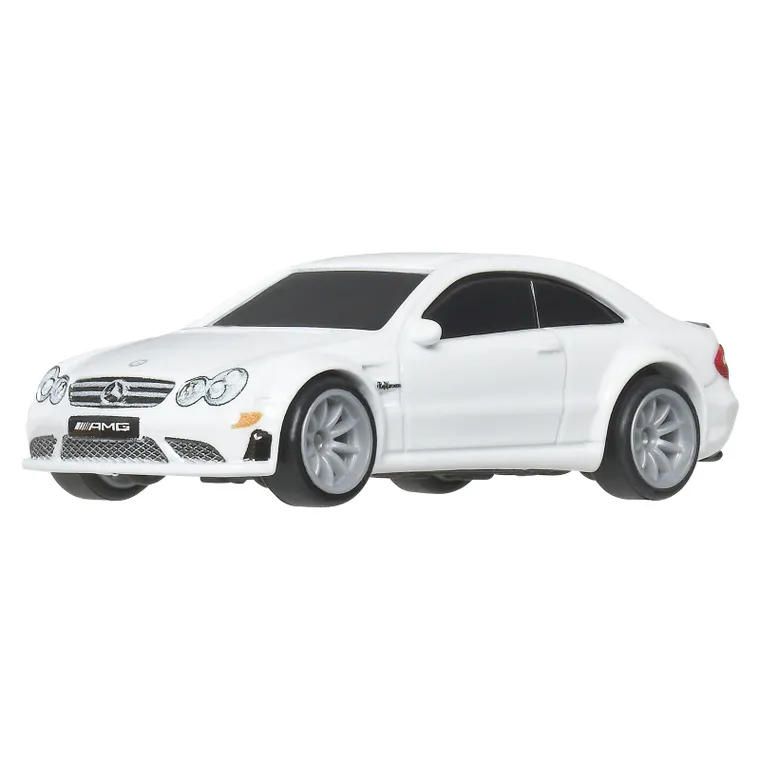 Hot Wheels, Kultowe auta, 2008 Mercedes-Benz CLK 63 AMG Black Series, pojazd, 1:64, JKF29