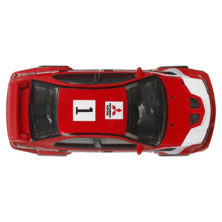 Hot Wheels, Kultowe auta, Thrill Climbers, Mitsubishi Lancer Evolution VI, pojazd Premium, JKF19