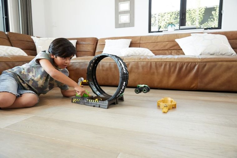 Hot Wheels, Monster Trucks, Monster pętla, zestaw torów