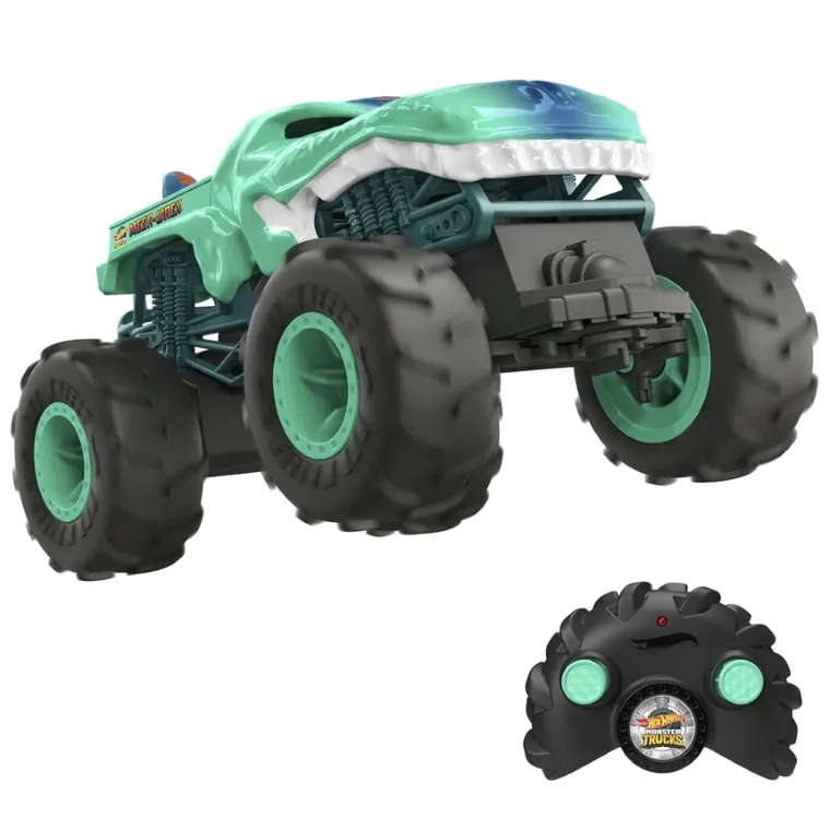 Hot Wheels, Monster Trucks RC, Mega Wrex, pojazd zdalnie sterowany, skala 1:24