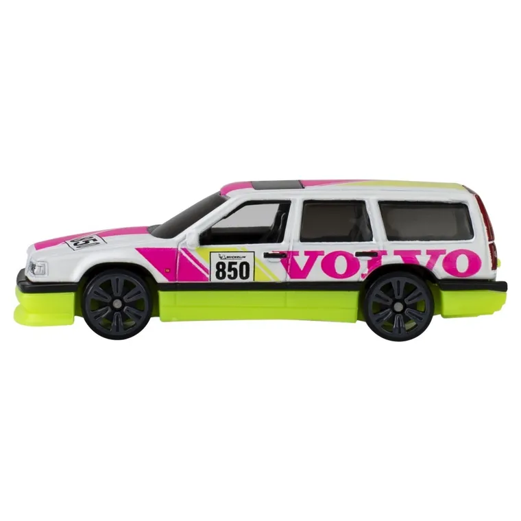 Hot Wheels, Neon Speeders, Volvo 850 Estate, pojazd, 1:64, JKX93