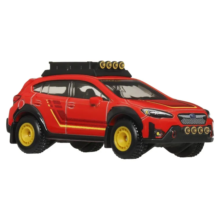 Hot Wheels, Premium, Kultowe auta, Subaru Crosstrek & 2018 Toyota 4Runner, zestaw 2 pojazdów, 1:64, JBK98