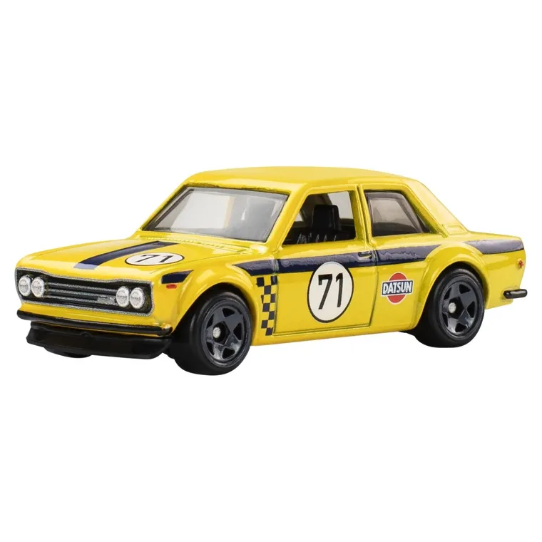 Hot Wheels, Silver Series, Rally Racers, '71 Datsun 510, pojazd, JKX64
