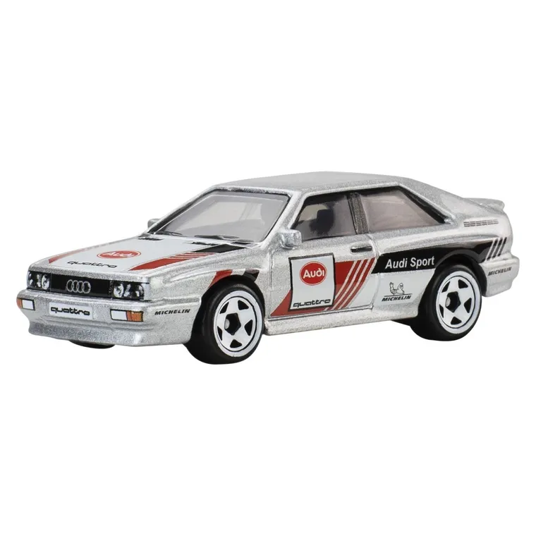 Hot Wheels, Silver Series, Rally Racers, '87 Audi Quattro, pojazd, JKX61