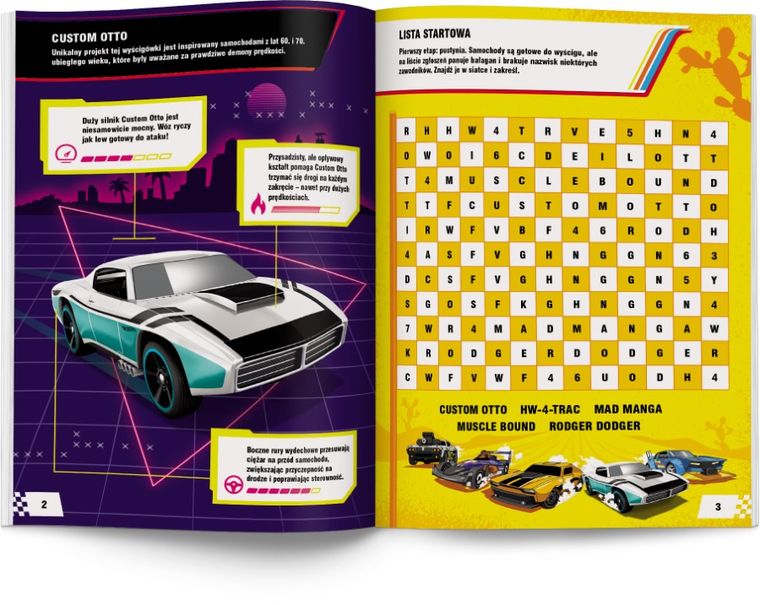 Hot Wheels. Wyścig przez kontynent + auto