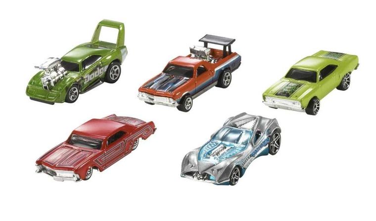 Hot Wheels, zestaw 10 autek