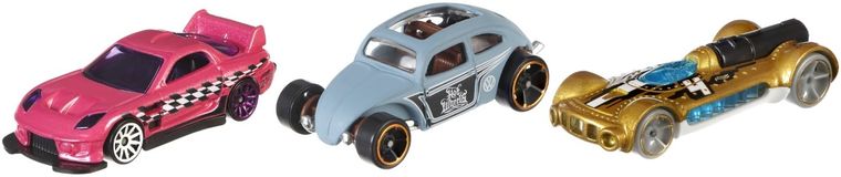 Hot Wheels, zestaw 3 autek