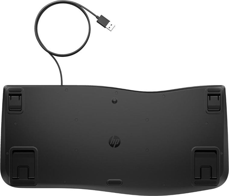HP, 480 Comfort Wired, klawiatura przewodowa, czarna, 8T6M1AA