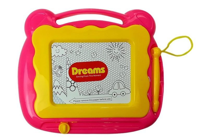 Huanger, pchacz edukacyjny ze znikopisem, różowy