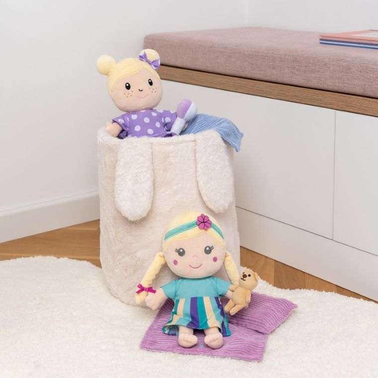 Huggy Luv, Hania, lalka z 5 akcesoriami, interaktywna, miękka