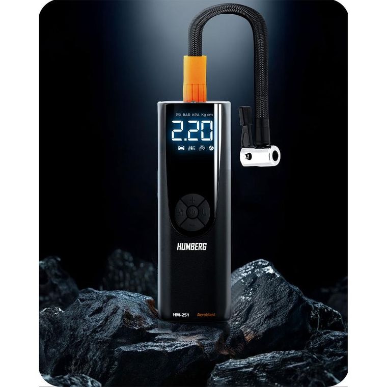 Humberg, kompresor elektryczny, bezprzewodowy