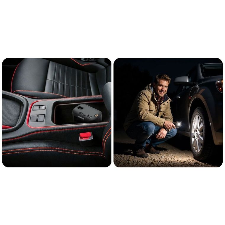 Humberg, kompresor elektryczny, bezprzewodowy