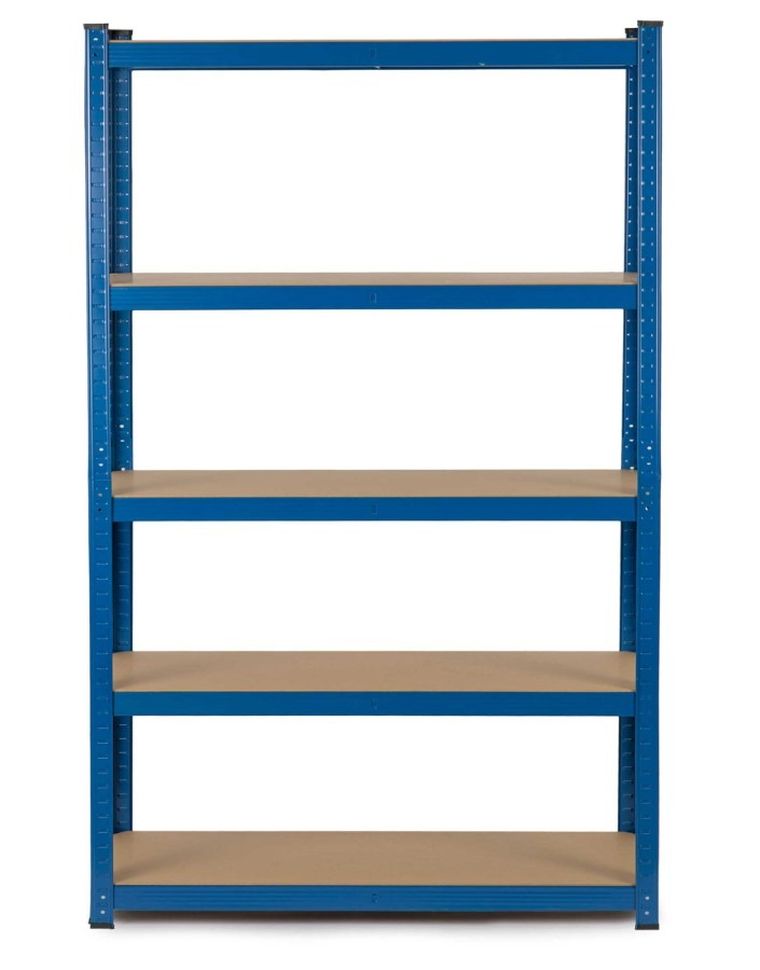 Humberg, regał metalowy, magazynowy, 2w1, 150-75-30 cm, 625 kg