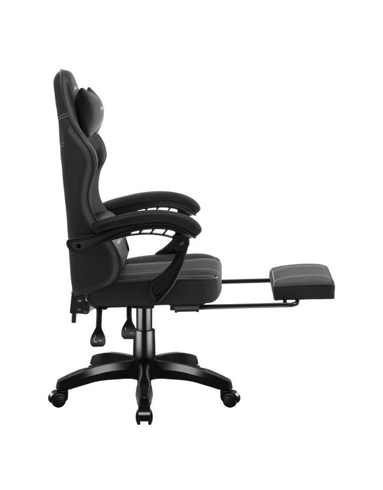 Huzaro, Force, 3.7, fotel gamingowy, Carbon Black