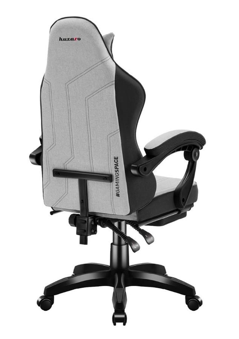 Huzaro, Force 3.7, fotel gamingowy, Grey
