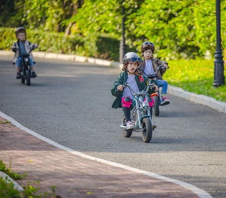 Hyper Gogo, Cruiser 12 Plus, Motocykl, pojazd na akumulator, czarny