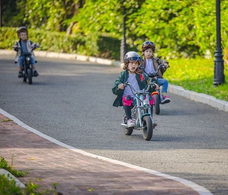 Hyper Gogo, Cruiser 12 Plus, Motocykl, pojazd na akumulator, pomarańczowy