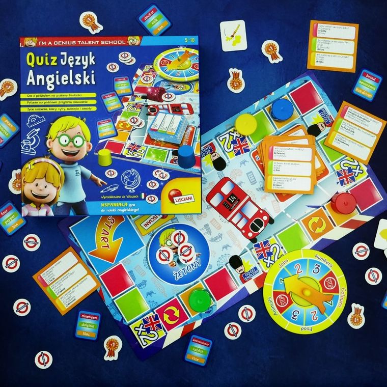 I'm a Genius, Quiz, Język angielski, gra edukacyjna