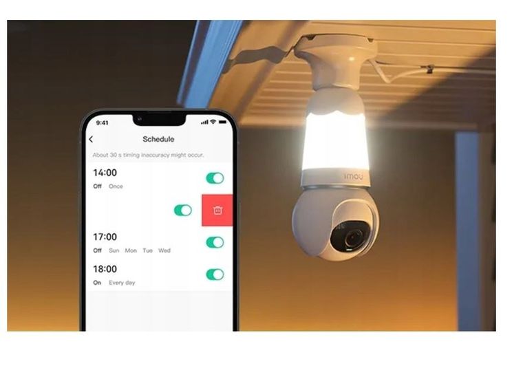 Imou, Bulb Cam IPC-S6DP, kamera IP do monitoringu z żarówką, 5MP