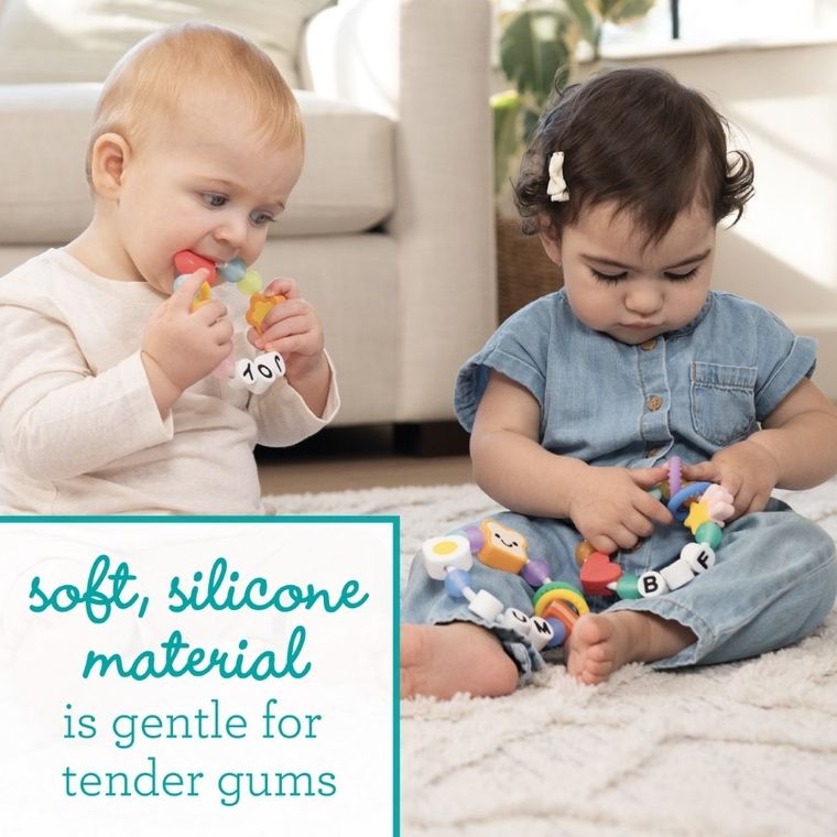 Infantino, bransoletka przyjaźni, gryzak