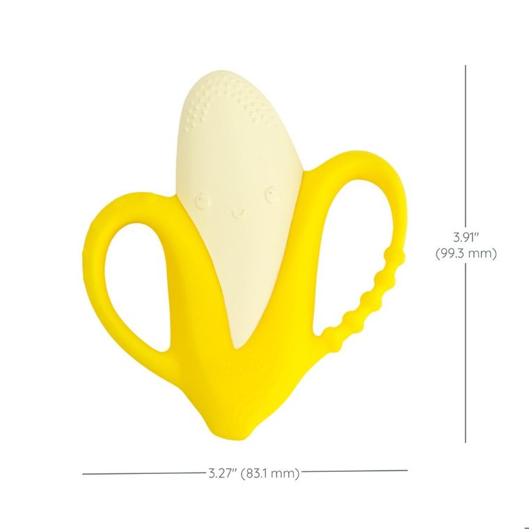 Infantino, gryzaczek silikonowy, banan