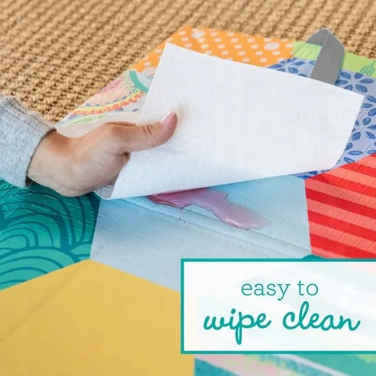 Infantino, składana mata piankowa, kojec