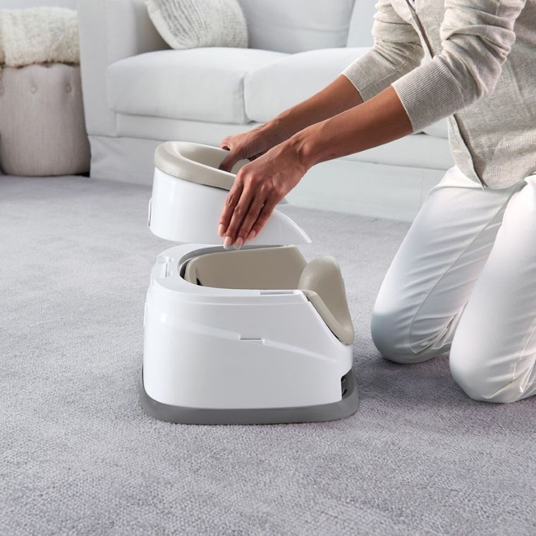 InGenuity, Baby Base Cashmere, krzesełko do karmienia, 2w1, 6m+