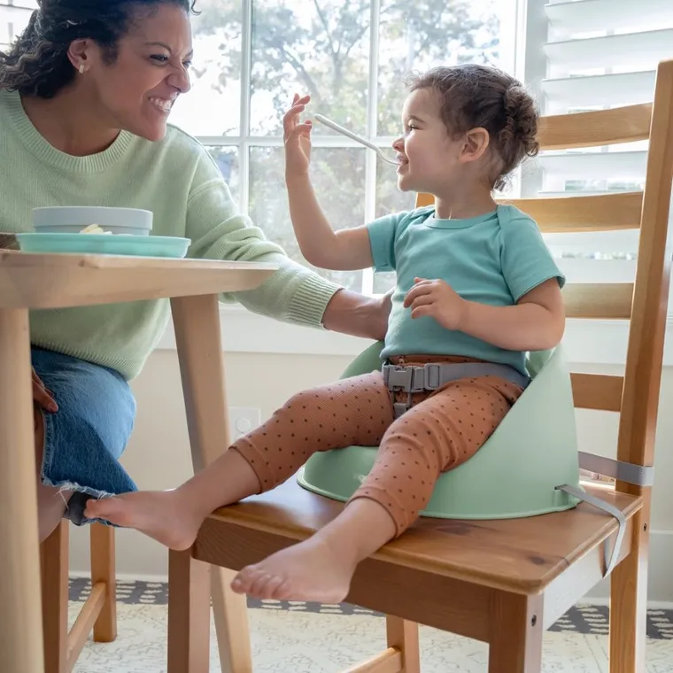 InGenuity, My Spot, krzesełko do karmienia mocowane do krzesła, green, 6m+